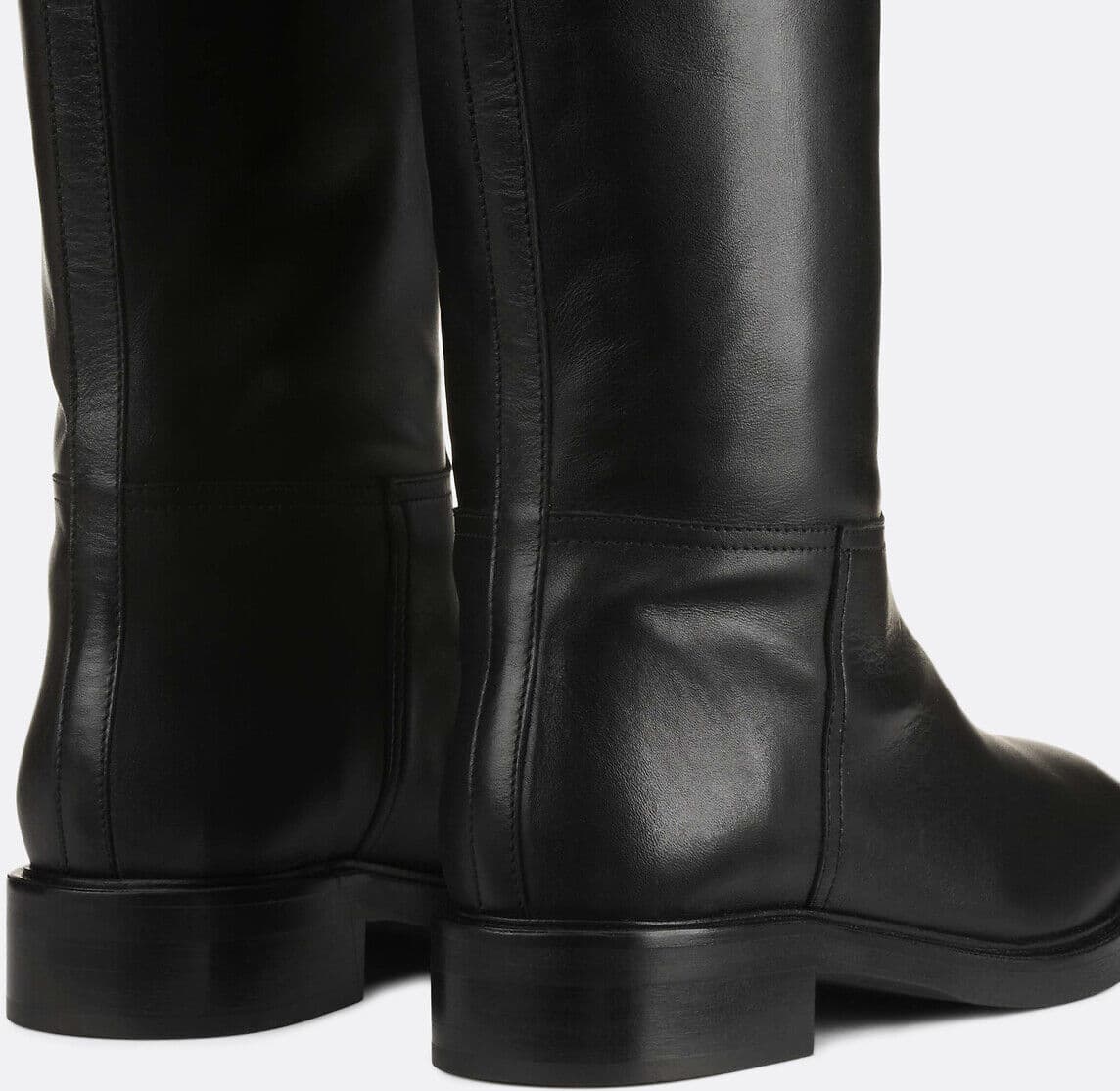 LA REDOUTE COLLECTIONS Bottes cavalières en cuir, Signature CLOTHILDE
