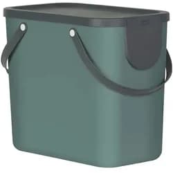 Rotho Müllsystem  Albula , grün , Kunststoff , Maße (cm): B: 40 H: 34 T: 23.5