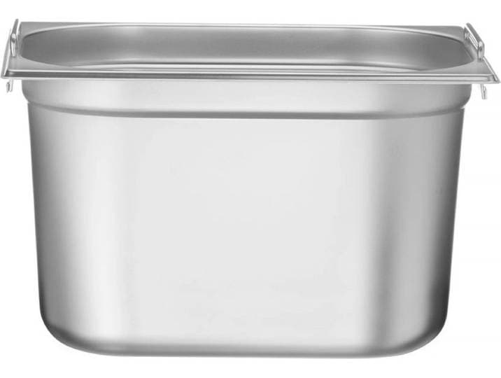 HENDI GN-container – 12\,5L – roestvrij staal – 325x265x200 mm – stapelbaar – vaatwasserbestendig