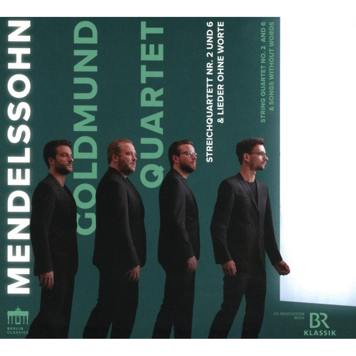 Musik-CD Mendelssohn / Goldmund Quartett, (1 CD Album)