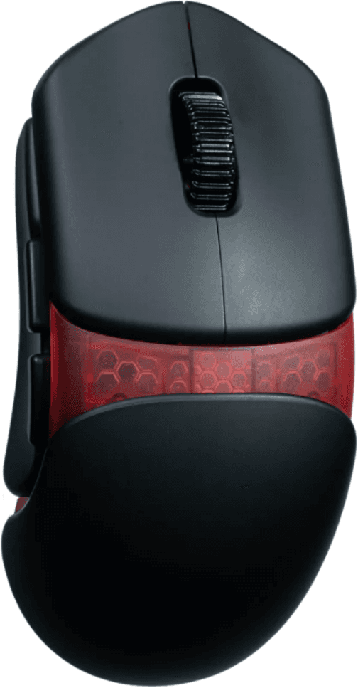 Orbital Works Pathfinder Trådlös Gamingmus – Svart + Core Body – Mars Red