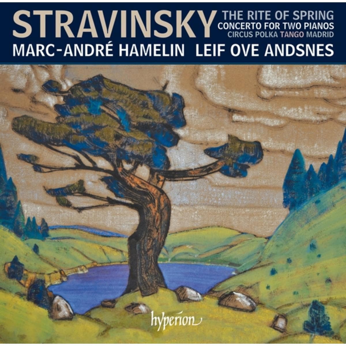 Musik-CD Werke für zwei Klaviere / Hamelin,Marc-André/Andsnes,Leif Ove, (1 CD Album)
