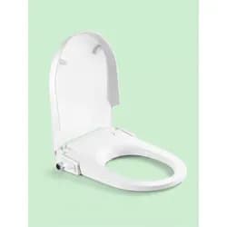 Bidetlity New Standard – Bidet-Aufsatz ohne Strom | Dusch-WC Aufsatz für die Toilette, warm & kalt | Po-Dusche zum Nachrüsten | O-Form, Schlauch 300 cm