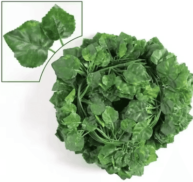 Inspire Curations Artificial Ivy Vine Garland Realistic Hanging Greenery For Home & Events grapes 2m (1 String)