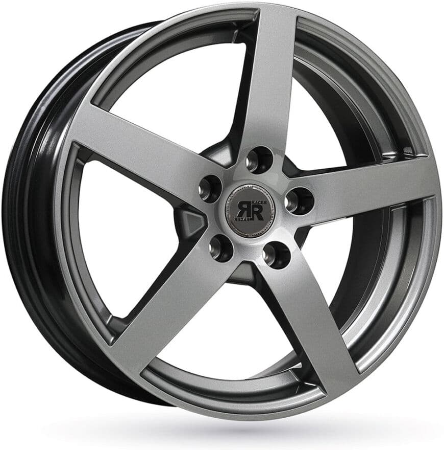 Llanta De Aluminio Racer Artic 7.5x17 5x112 Et52.5 Gris