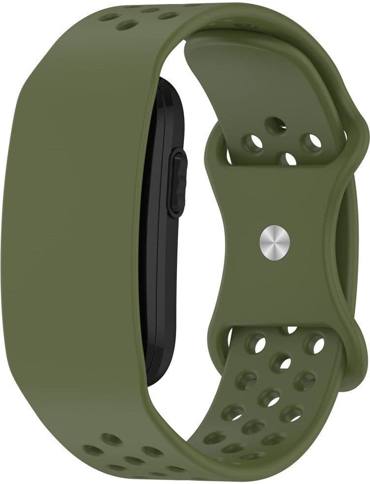 EIDERWOOD Garmin CIRQA Smart Band Silikone Urrem med Ventilationshuller - Grøn