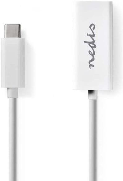 Adapter NEDIS USB-C ha - RJ45 ho 0,15m