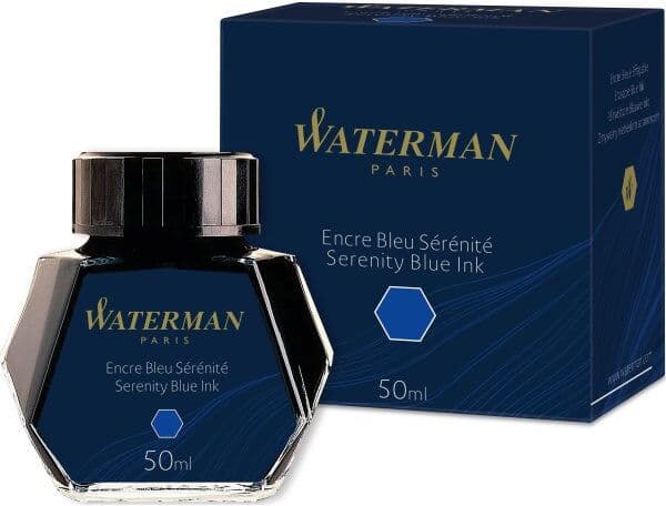 Waterman Blæk   Serenity Blue