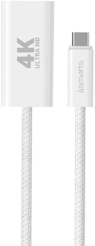 4smarts USB-C til HDMI Adapter - 1.5m - Hvit