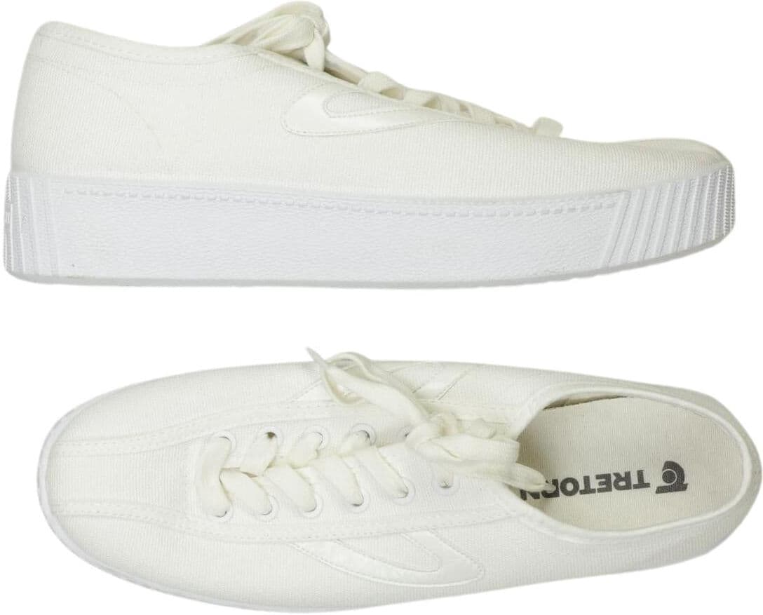 Tretorn Damen Sneaker, Weiß, Gr. EU 38, kein / Etikett - Second Hand