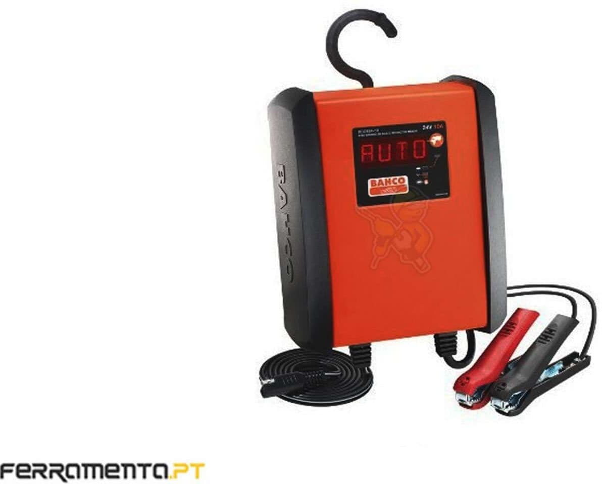 Carregador De Bateria De Carro Automático 24V-10Amp Bahco BBCE24-10