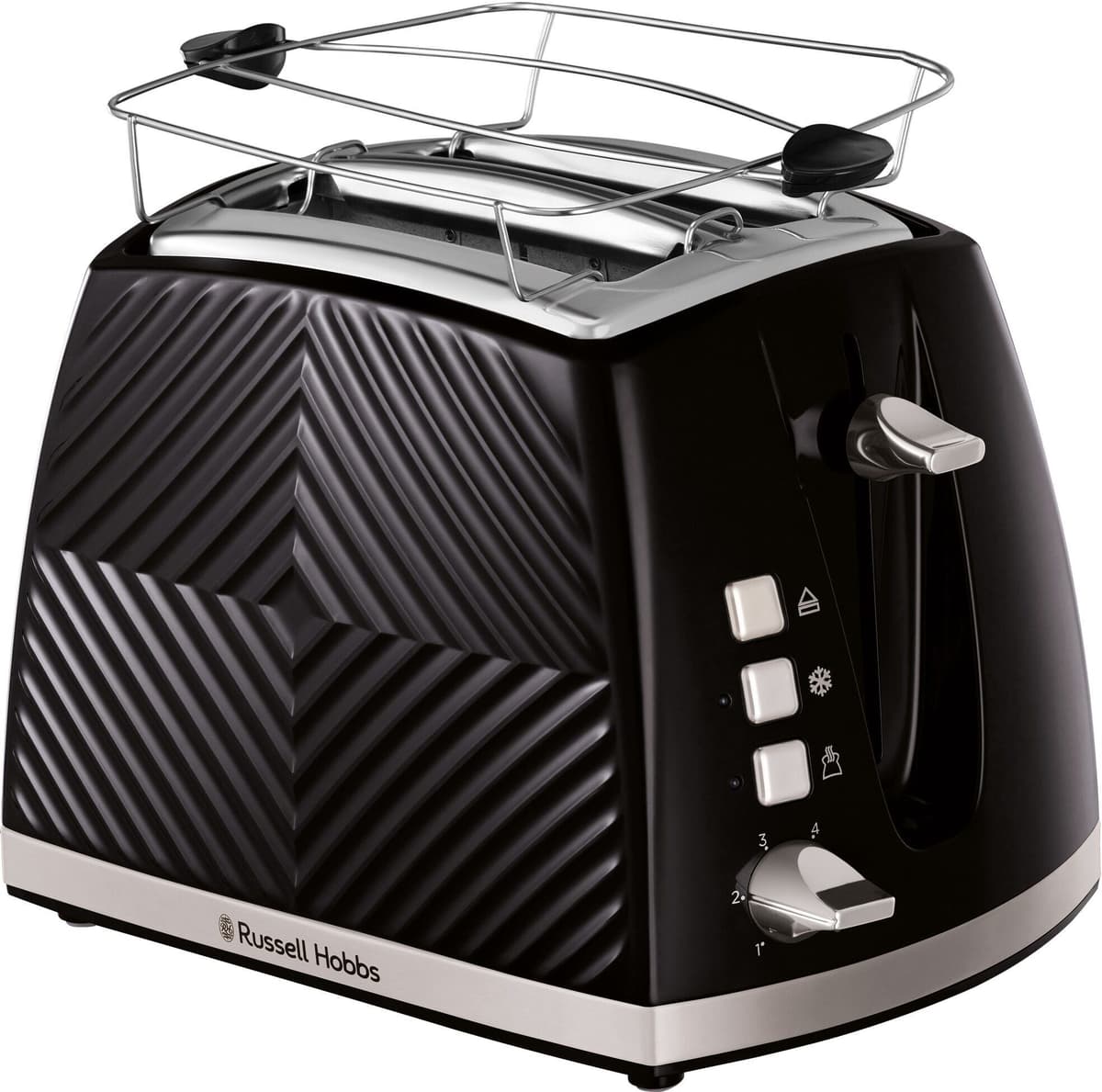 Russell Hobbs - Groove 2S Toaster - Black