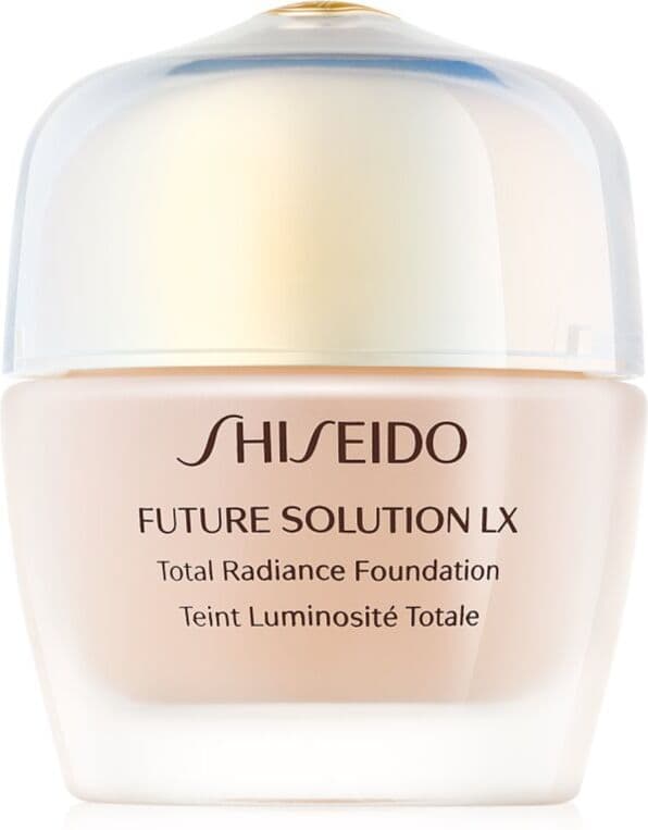 Shiseido Future Solution LX Total Radiance Foundation ανανεωτικό μεικ απ SPF 15 απόχρωση Rose 4/ Rosé 4 30 μλ