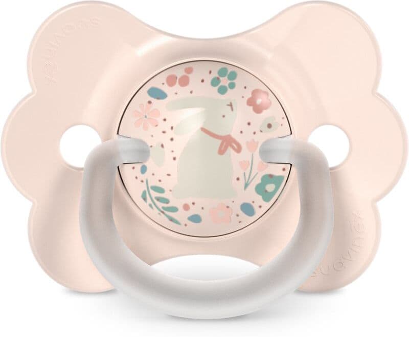Suavinex Butterfly Wonderland SX Pro Physiological 0-6 m tétine Pink Rabbit 1 pcs