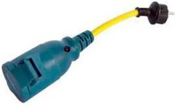 Victron Energy Enchufe Schuko De 16 A/250 V/adaptador De Corriente Cee Blue / Yellow / Black One Size