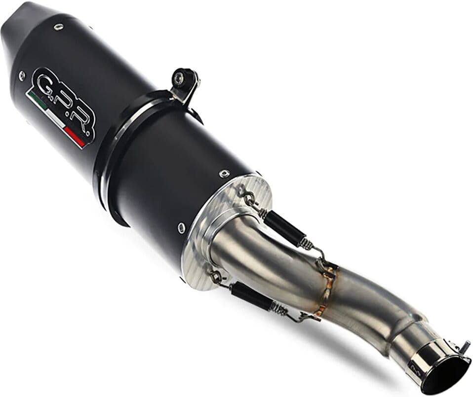 Gpr Exclusive Sistema De Escape Completo Homologado Furore Nero Yamaha Tracer 7 21-24 Matte Black Homologated