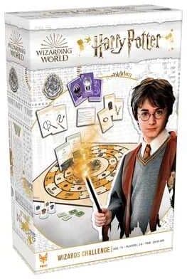 Harry Potter: Wizard Challenge, Competitive Board Game for Fans of the Wizarding World, Topi Games