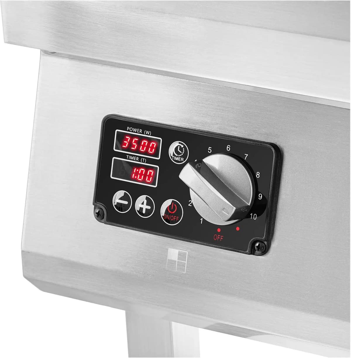 Indukční deska s podstavcem - 4 x 3500 W - 400 V - 4 x 20 cm - 10 úrovní - časovač - Royal Catering RCIK-3500IC4.4