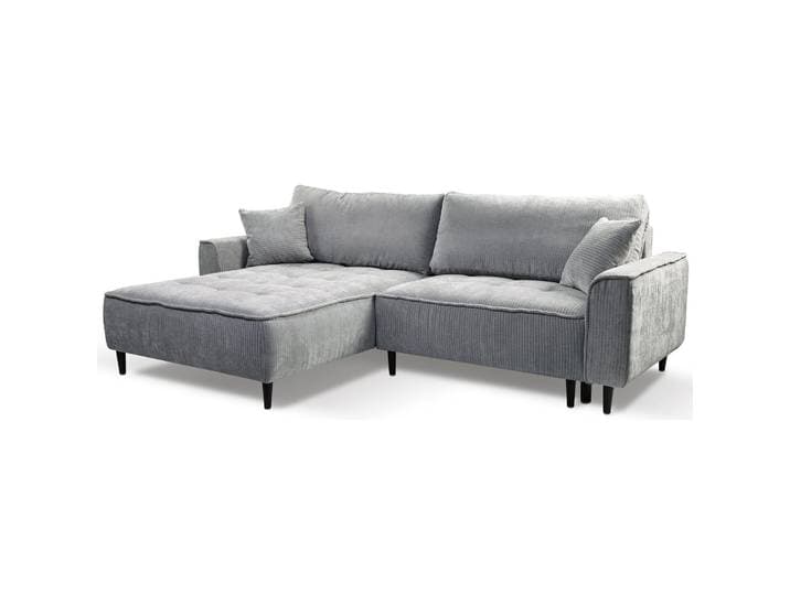 Ecksofa mit Schlaffunktion Blues, L-förmig, linksseitig, mit