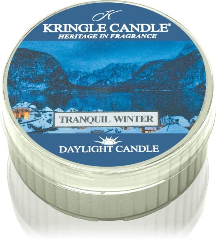 Kringle Candle Tranquil Winter bougie chauffe-plat 42 g