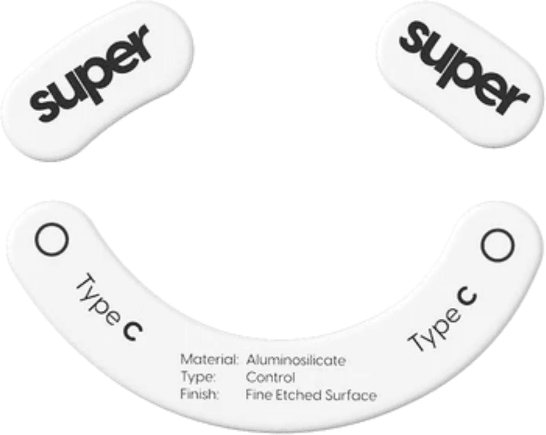Superglide Type-C Skates For Razer Deathadder V3 Pro