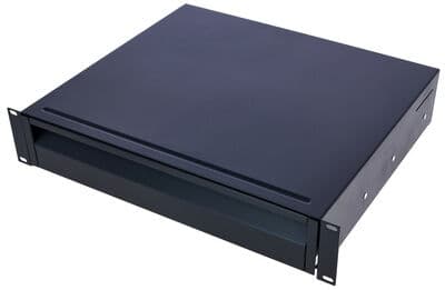 Adam Hall 874 E 02 A Rack Drawer ERGO nero