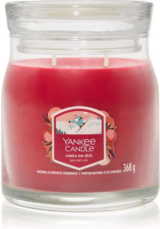 Yankee Candle Santa On Skis αρωματικό κερί 368 γρ