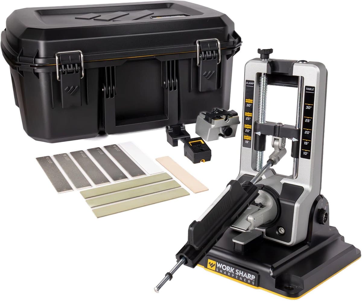 Work Sharp Professional Precision Adjust Elite Knife Sharpener WSBCHPAJ-PRO-ELT, slijpsysteem