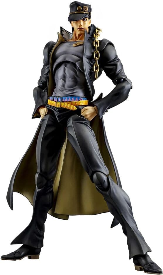 NONE Anime JOJO Figure 25CM Invincible Kujo Jotaro Figure Worth Collecting Model PVC Action Figure Toy Desktop Ornaments Gifts Toys