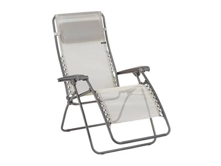 Lafuma MOBILIER - Zero-Gravity-Relaxliege-Garten - Rsxa - Batyline® Iso - Beige Seigle LFM2060_9868-5 Jahre Garantie