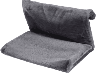 Inspire Picks WarmNest Cat Radiator Bed Cozy Hanging Cat Hammock With Fleece Cushion & Metal Frame grey