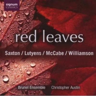 Austin/Brunel Ensemble: Red Leaves - Austin,Brunel Ensemble, CD
