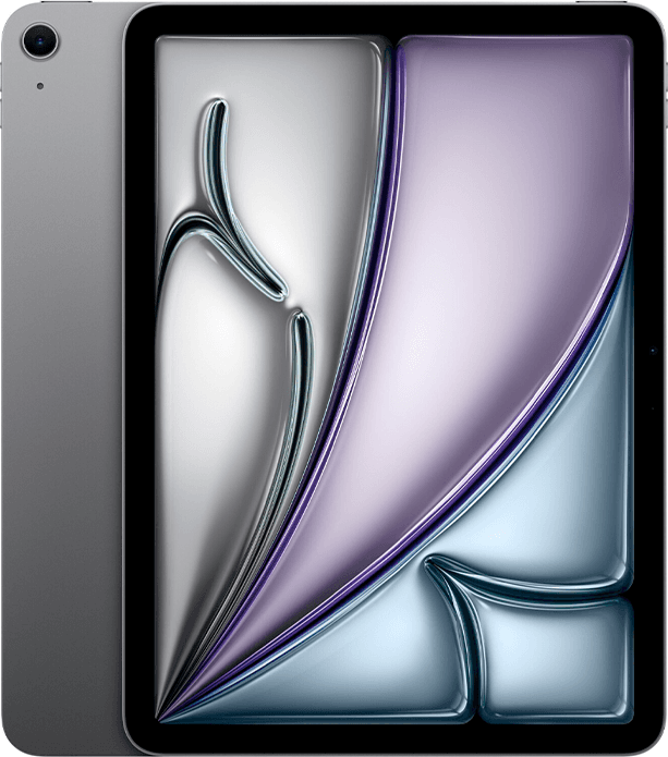 Apple iPad Air 11" (2024) 6. Gen, M2, 128GB, Space Grau, WiFi, A+