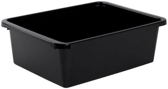 FÃ¶rvaringsbox Store It Svart, 10L