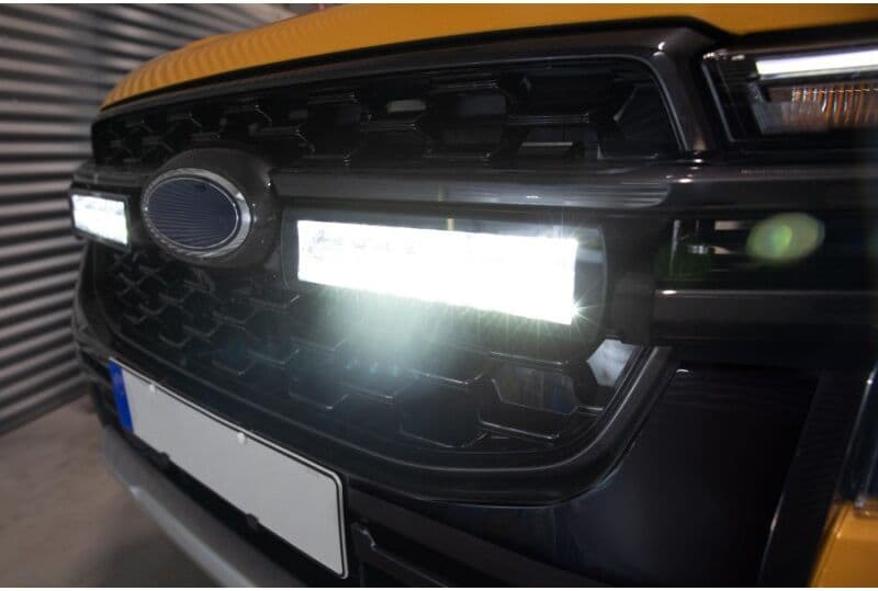 Kit de Integrare Proiectoare LED Omologate Pentru Grilă, Strands Siberia XP 12", Ford Ranger Wildtrak 2023 - Prezent