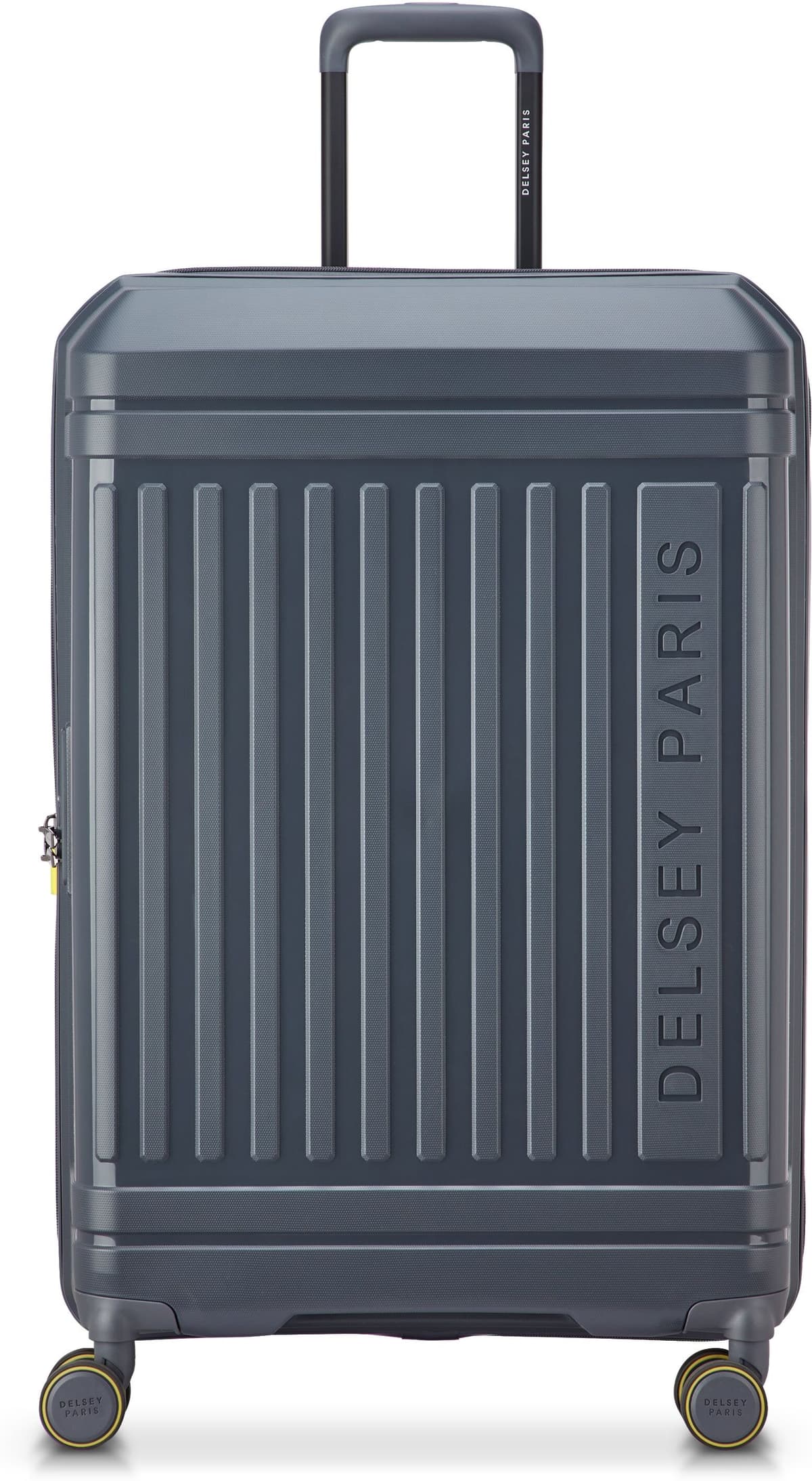 Delsey Lutece 76cm 4-Wheel Expandable Large Suitcase - Graphite