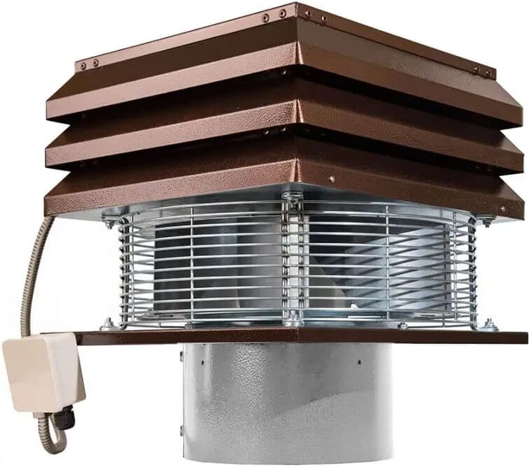 Gemi Elettronica Extrator de fumos modelo pro redondo para chaminé, ventilador de chaminé de alto desempenho e exaustor de fumos para lareira gemi