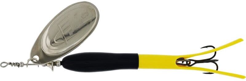 Westin Fc Spinner Upstream-15 Gr.-Black/fluoro Yellow/silver Blade