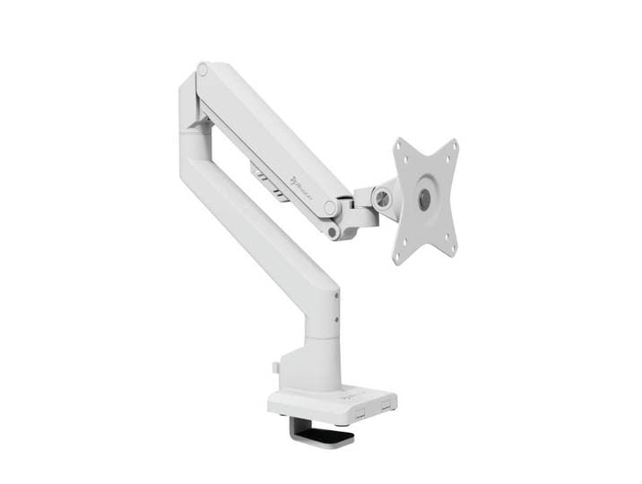 Arozzi Monitorarm Alzare Neo Single Weiß, Metall, 10x50x51 cm, Büromöbel, Schreibtische, Schreibtischzubehör