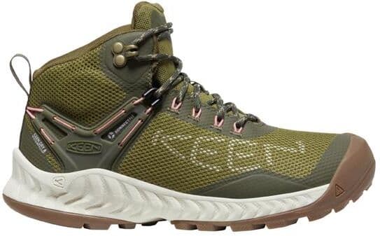 Keen Womens NXIS Evo Mid WP, Olive Drab / Birch 40