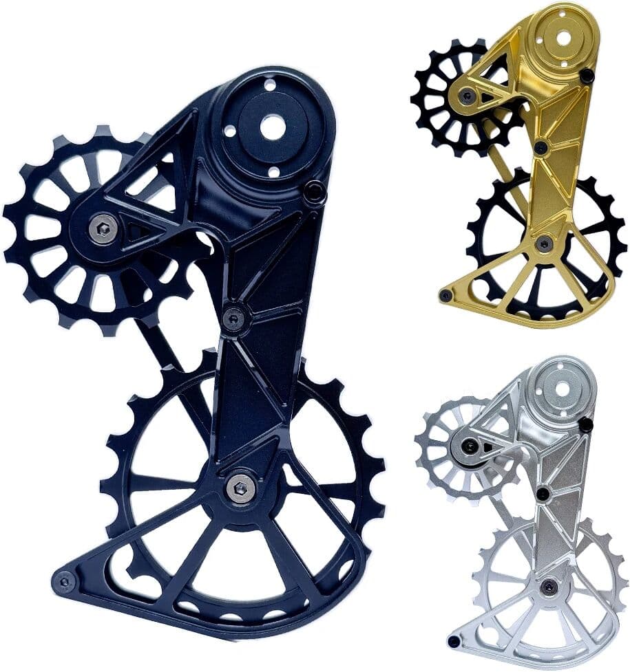 GREVIL Derailleur Pulley Wheel Oversized Bearing 100g For Sram NX eagle，GX Eagle, X01 Eagle, XX1 Eagle and MTB AXS Series