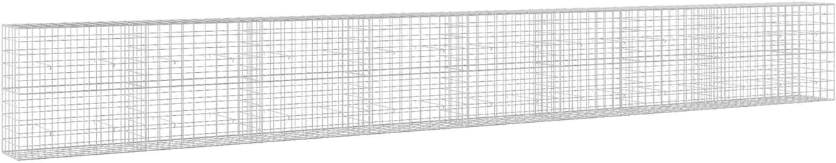 vidaXL Gabion avec fil de 5 mm et maille de 10x10 cm 850x50x100 cm