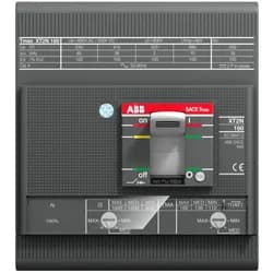 ABB XT2N160TMA125-12504pFFInN=100% Kompaktleistungsschalter Tmax XT2 mit vorderseitigen Anschlüssen, 4polig 1SDA067042R1