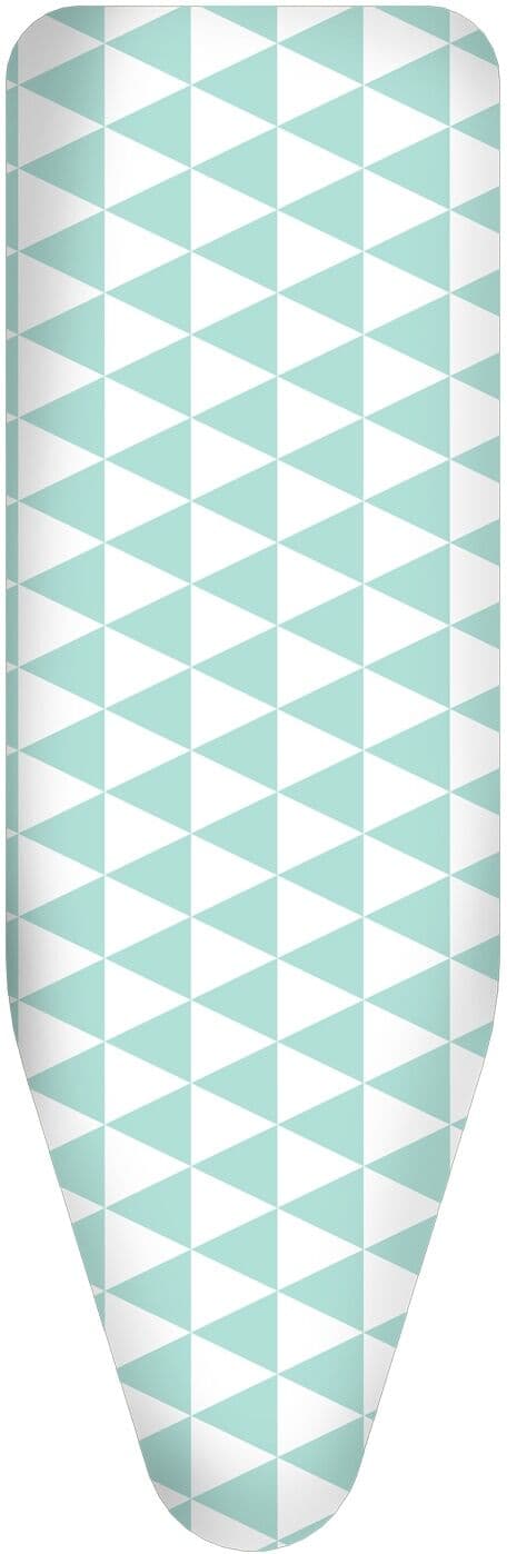 Bügelbrettbezug BISCHOF COLOMBO "FLAG GREEN", blau (bunt), Baumwolle, Bügelbrettbezüge, Bügelbrettbezug, 140 x 55 cm bunt Einheitsgröße