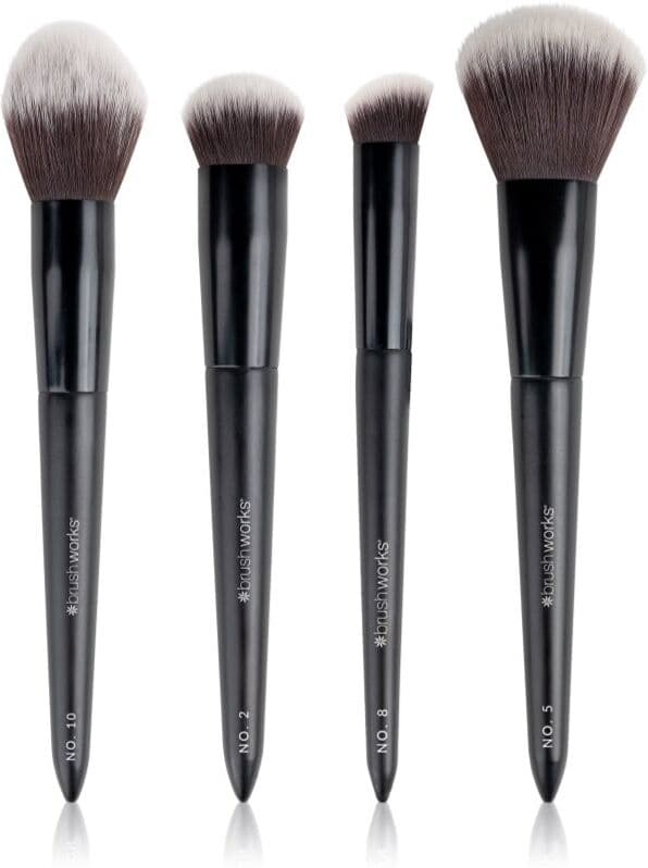 Brushworks Buff and Blend Face Set σετ με πινέλα