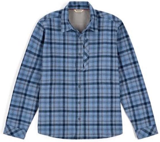 Simms Coldweather Shacket Schooner Plaid-Albacore-Xxl
