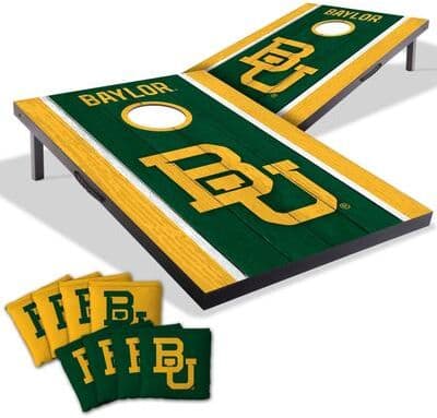 Skip's Garage Baylor Bears NCAA Compact 2x3 Tailgate Cornhole Board Set