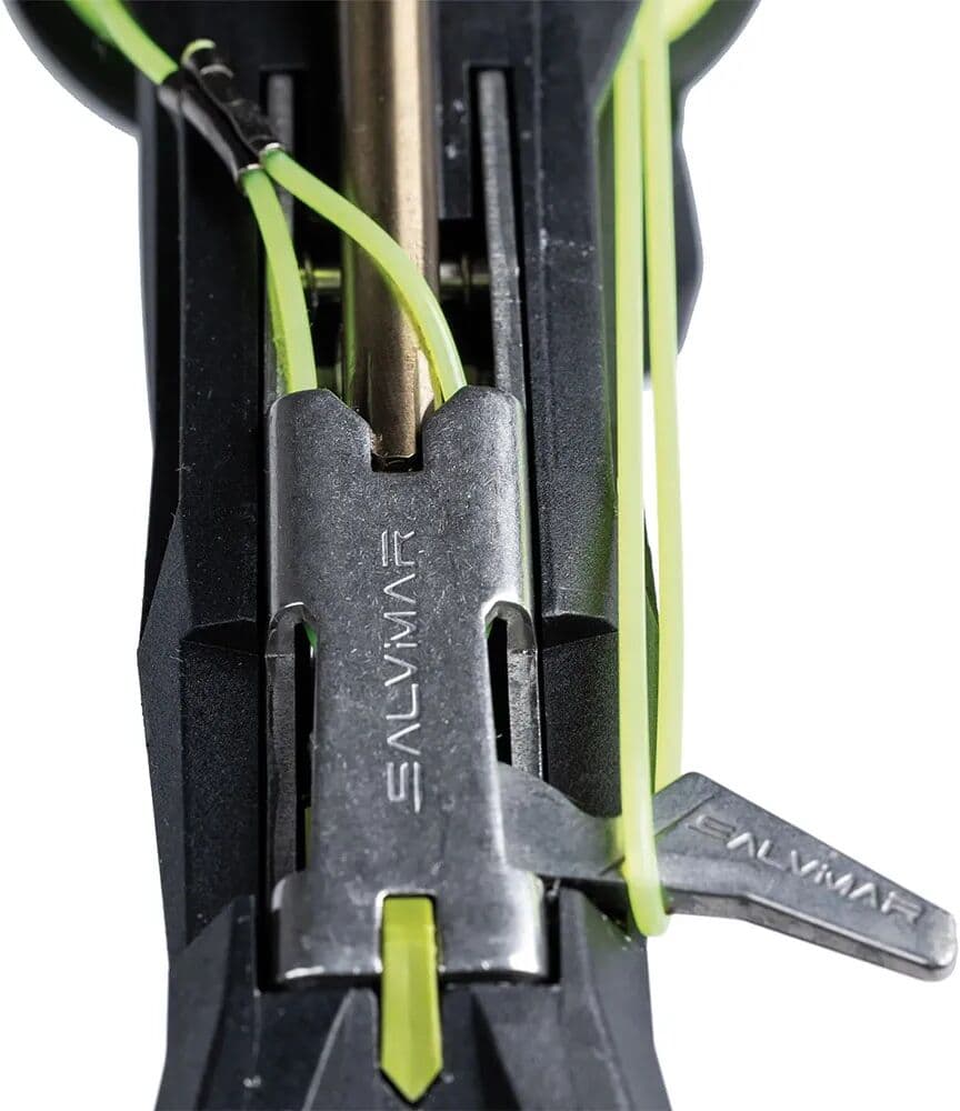 Salvimar Fusil De Pesca Submarina De Gomas Ares Black / Green 105 cm