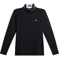 Lindeberg Hertta Long Sleeve Damenlangarmshirt Black - L