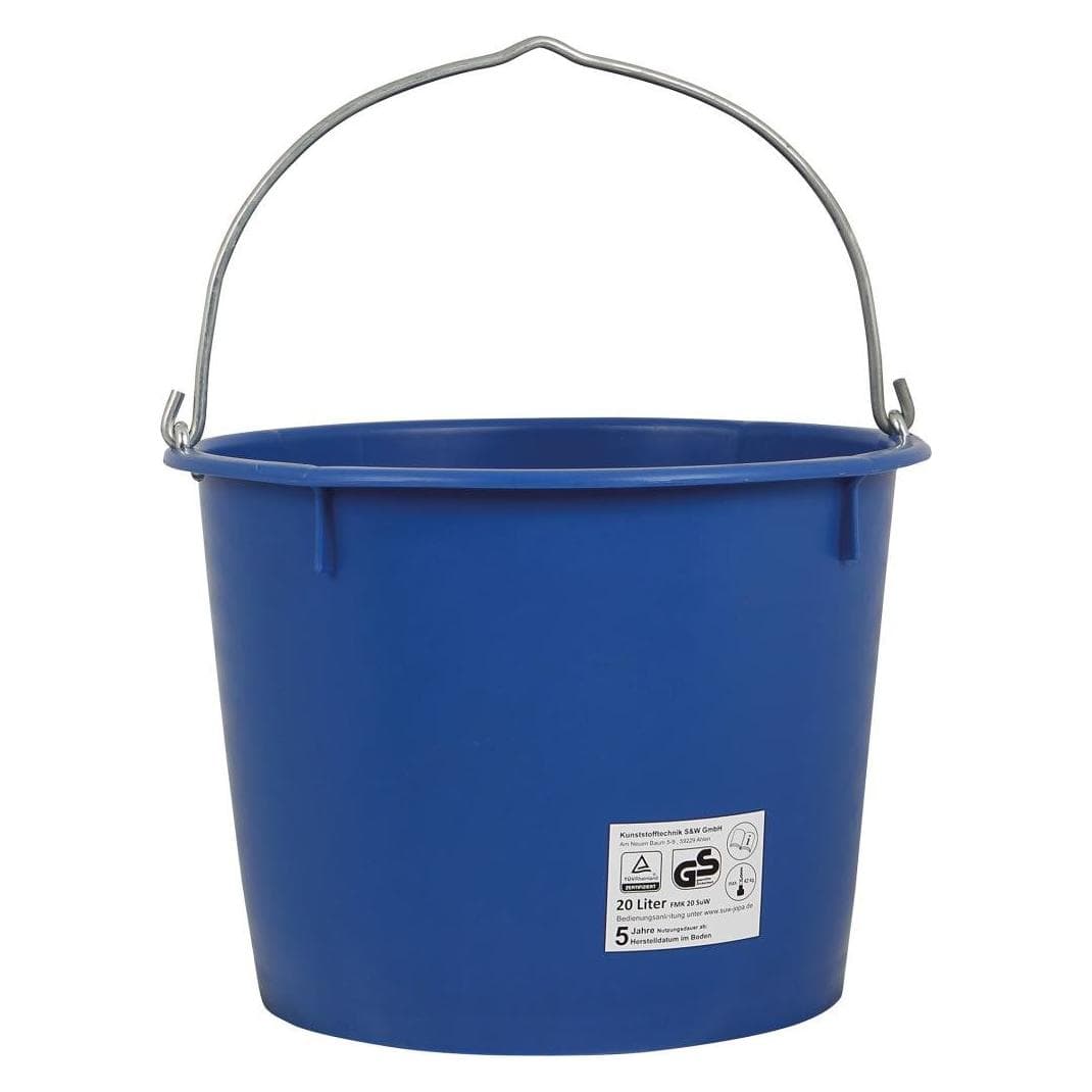 HP Autozubehör Baueimer 20 l schwer blau Spezialkunststoff (1102037)